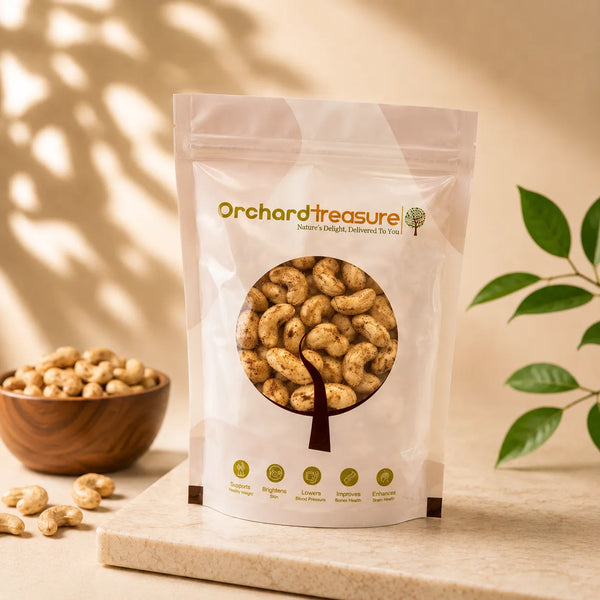 Chaat Masala Cashews – Tangy & Spicy Roasted Cashews