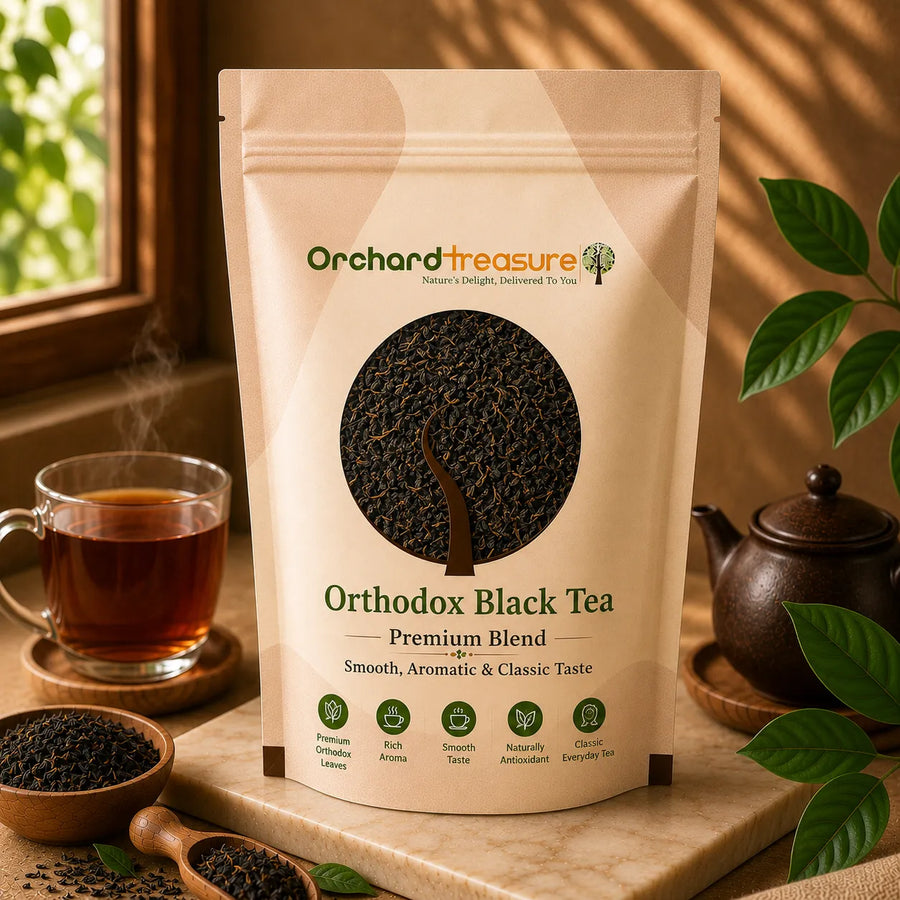 Orthodox Black Tea – Premium Blend | Smooth, Aromatic & Classic Taste