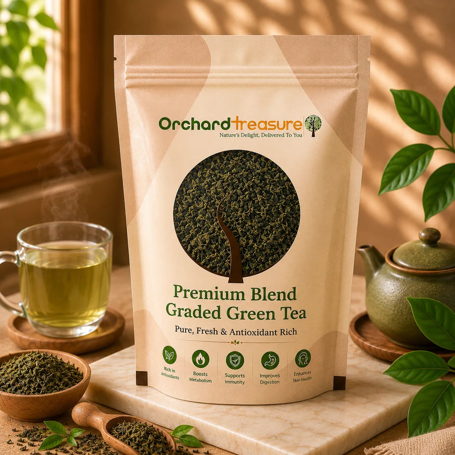 Premium Blend Graded Green Tea – Pure, Fresh & Antioxidant Rich