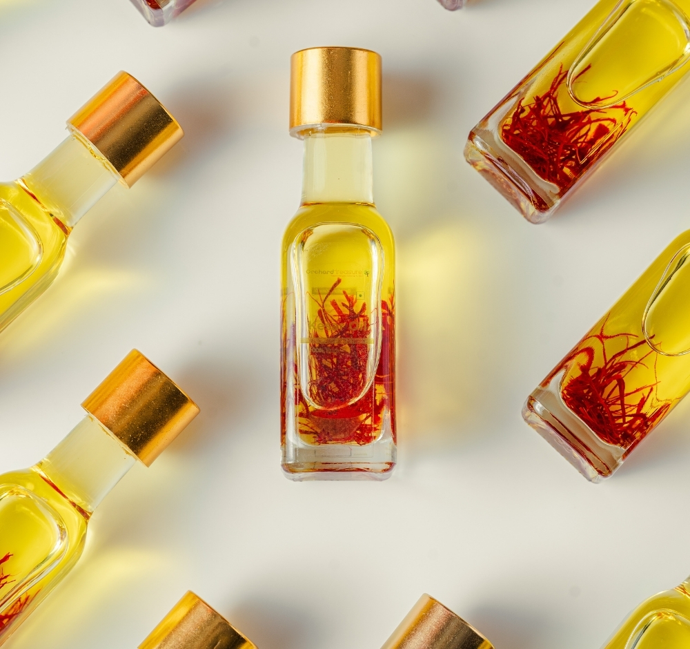 Saffron Infused Oil